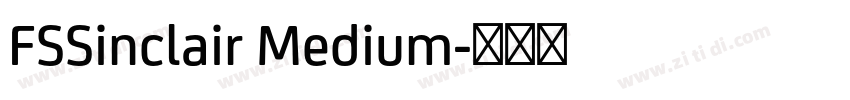 FSSinclair Medium字体转换